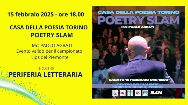 Casa della Poesia Torino Poetry Slam
