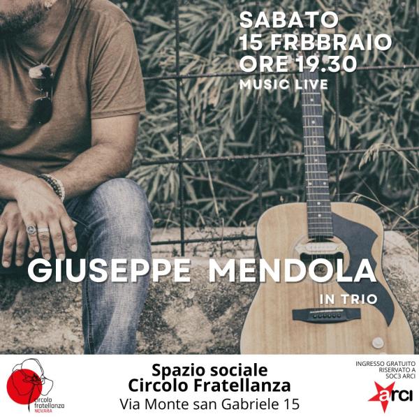Giuseppe Mendola Trio live