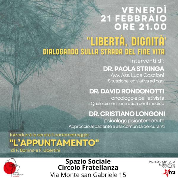 Libertà, dignità. Dialogando sulla strada del "fine vita"