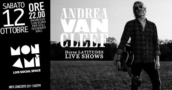 ANDREA VAN CLEEF presenta "HORSE LATITUDES"