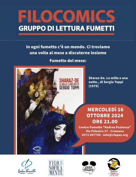 Filocomics - Gruppo di lettura sul Fumetto