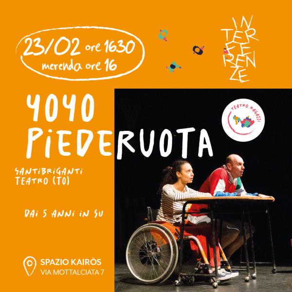Yoyo Piederuota, un nuovo spettacolo per bambini a Spazio Kairòs 🥰