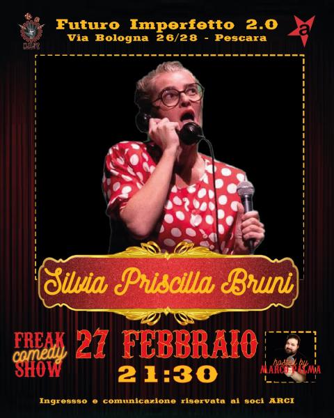 Silvia Priscilla Bruni con il suo spettacolo “Bella abbestia - principessa per scelta”