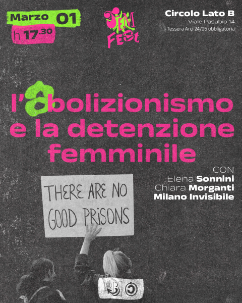FEM FEST | L’abolizionismo e la detenzione femminile