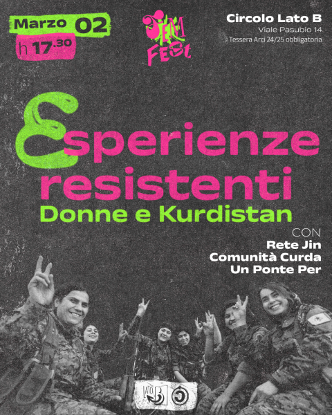 FEM FEST | Esperienze Resistenti: Donne e Kurdistan