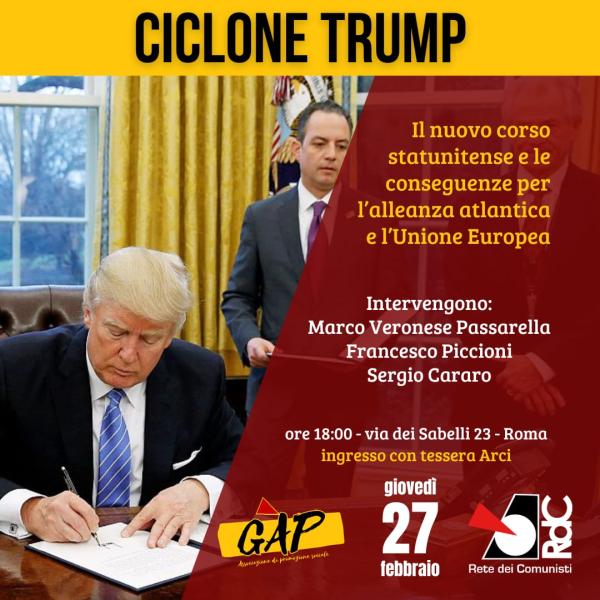 Ciclone Trump Il nuovo corso statunitense e le conseguenze per l’alleanza atlantica e l’Unione Europea