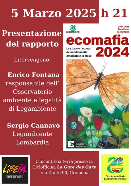 RAPPORTO ECOMAFIE 2024