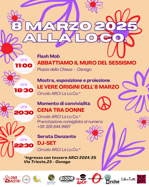 ❤️‍🔥 𝟖 𝐌𝐀𝐑𝐙𝐎 𝟐𝟎𝟐𝟓 𝐀𝐋𝐋𝐀 𝐋𝐎.𝐂𝐎. 📣✊⚧️