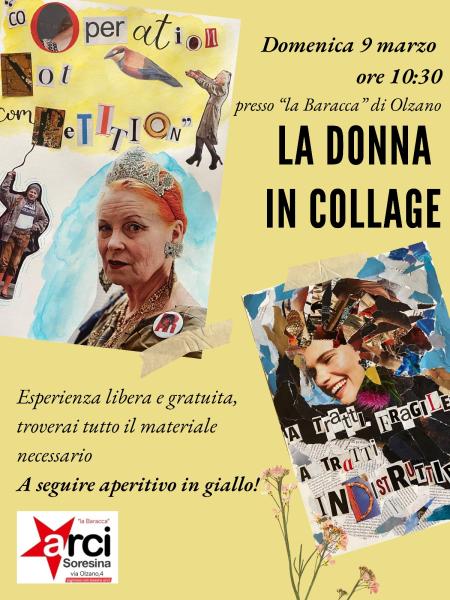 LA DONNA IN COLLAGE
