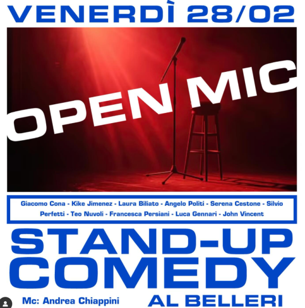 STAND-UP COMEDY! - OPEN MIC