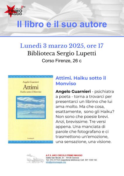 Attimi - Haiku sotto il Monviso