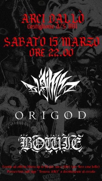 B-LÄIMM + ORIGOD + BOWIE