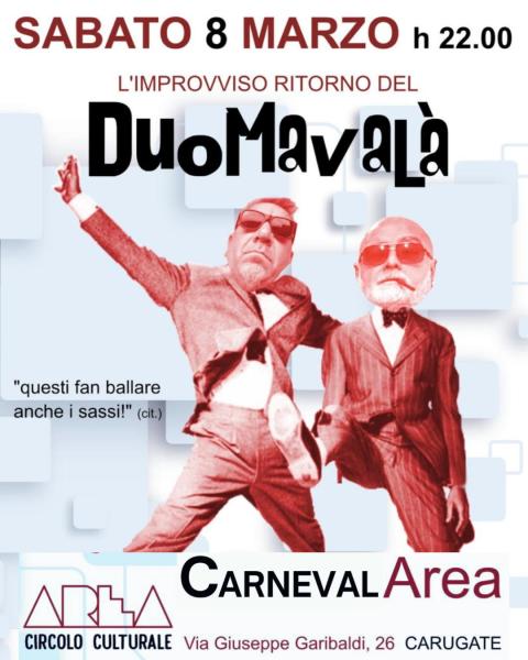 CARNEVALAREA - DuoMavalà