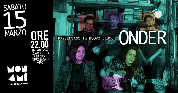 ONDER presentano il nuovo album