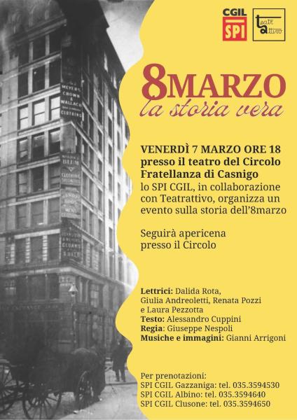 8 Marzo, la Storia Vera