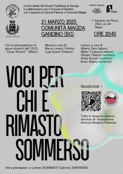 Voci per chi è rimasto sommerso