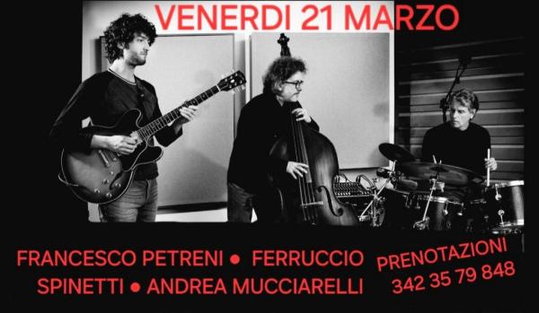 KHORAKHANÈ JAZZ NIGHT -  FRANCESCO PETRENI TRIO