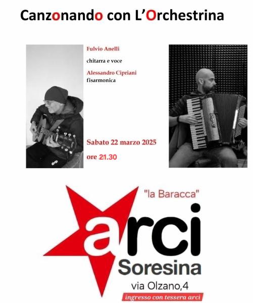 CANZONANDO CON L'ORCHESTRINA