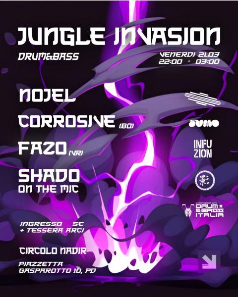 JUNGLE INVASION: DRUM & BASS dj set