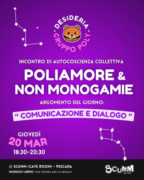 Gruppo poliamore e non monogamie