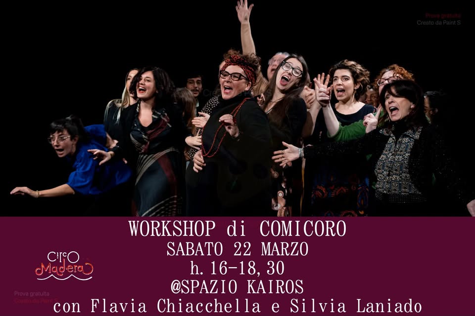Workshop di Comicoro allo Spazio Kairos