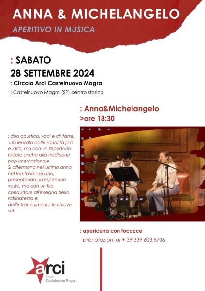 Aperitivo in Musica con Anna & Michelangelo
