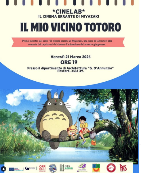 Il cinema errante di Miyazaki - Primo incontro film “Il mio vicino Totoro”