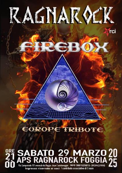 FIREBOX (Europe Tribute Band)
