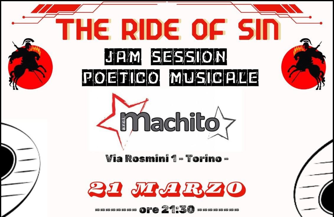 THE RIDE OF SIN - Jam session poetico musicale