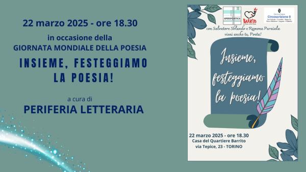Aperipo-Etica insieme festeggiamo la poesia
