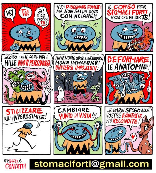 Corso di Fumetto per Stomaci Forti!