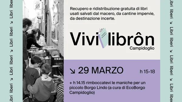 Vivilibron Campidoglio: vecchi libri, nuovo spazio e stesso spirito!