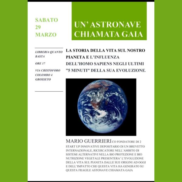 𝐌𝐚𝐫𝐢𝐨 𝐆𝐮𝐞𝐫𝐫𝐢𝐞𝐫𝐢 𝐩𝐫𝐞𝐬𝐞𝐧𝐭𝐚 𝐥𝐚 𝐜𝐨𝐧𝐟𝐞𝐫𝐞𝐧𝐳𝐚 "𝐔𝐧'𝐚𝐬𝐭𝐫𝐨𝐧𝐚𝐯𝐞 𝐜𝐡𝐢𝐚𝐦𝐚𝐭𝐚 𝐆𝐚𝐢𝐚"