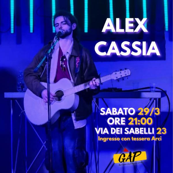 ALEX CASSIA LIVE AT GAP