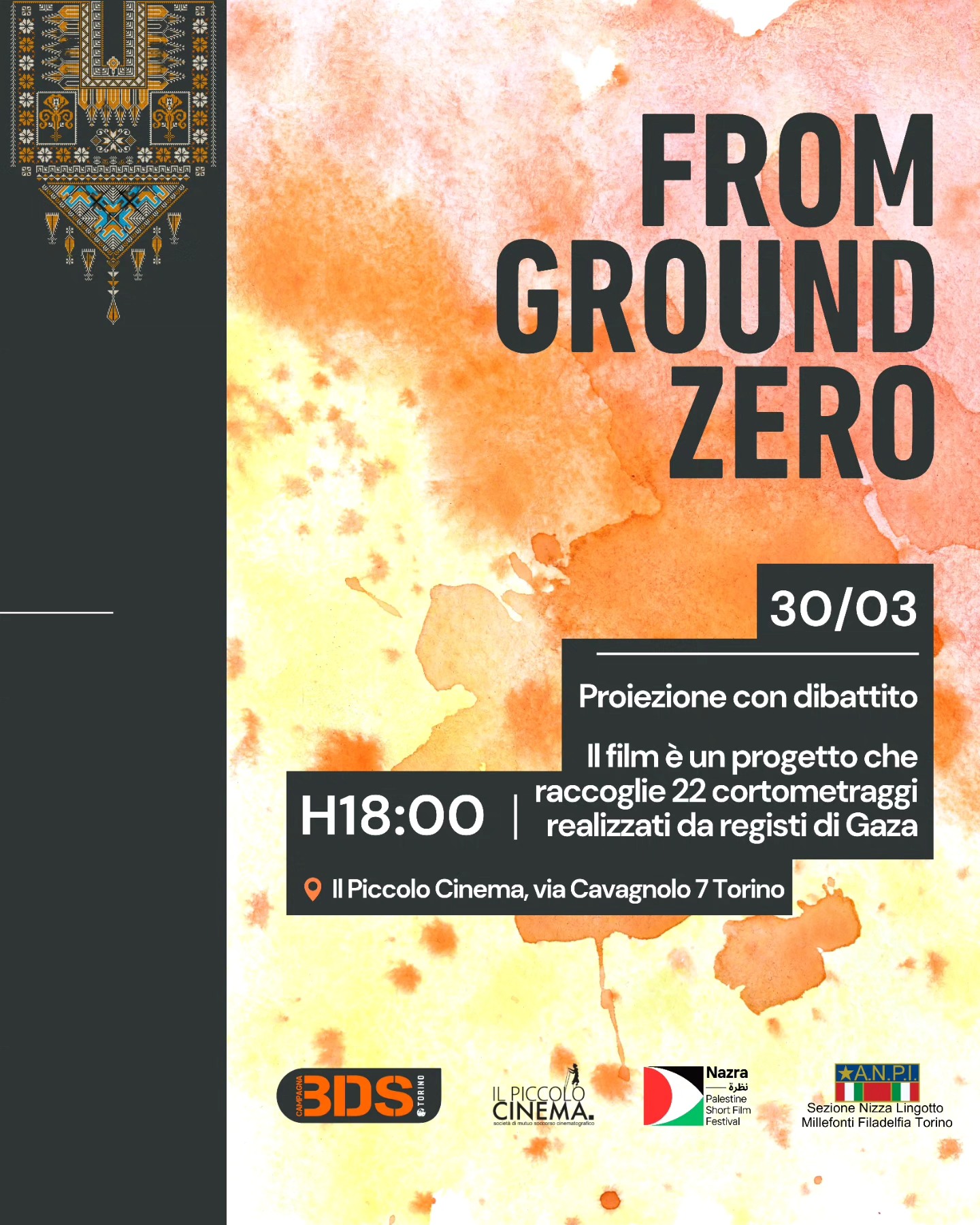 FROM GROUND ZERO, AA.VV. (Palestina, 112', 2024)