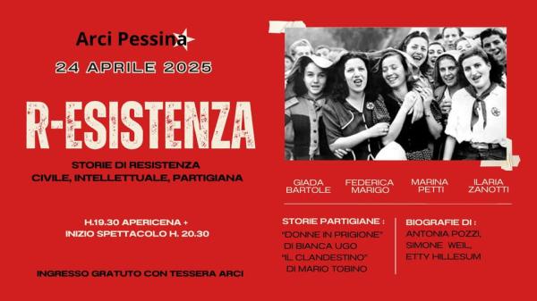 R-Esistenza: reading teatrale resistente