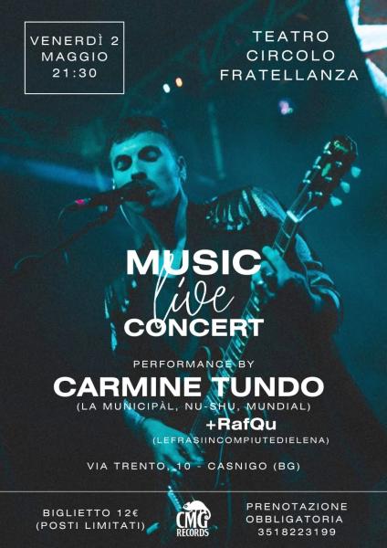 Live Music - Carmine Tundo