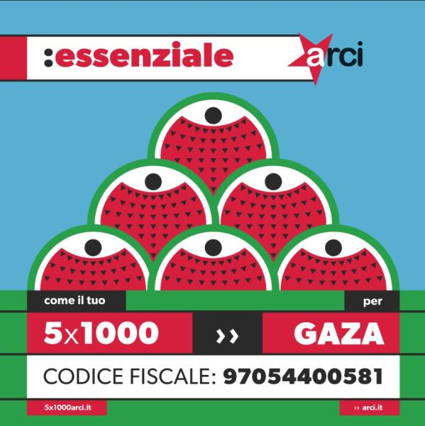 Il tuo 5x1000 per Gaza
