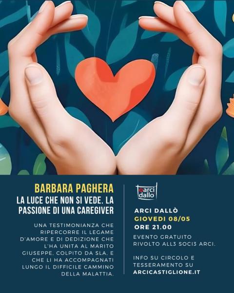 Presentazione del libro “La luce che non si vede – La passione di una caregiver”