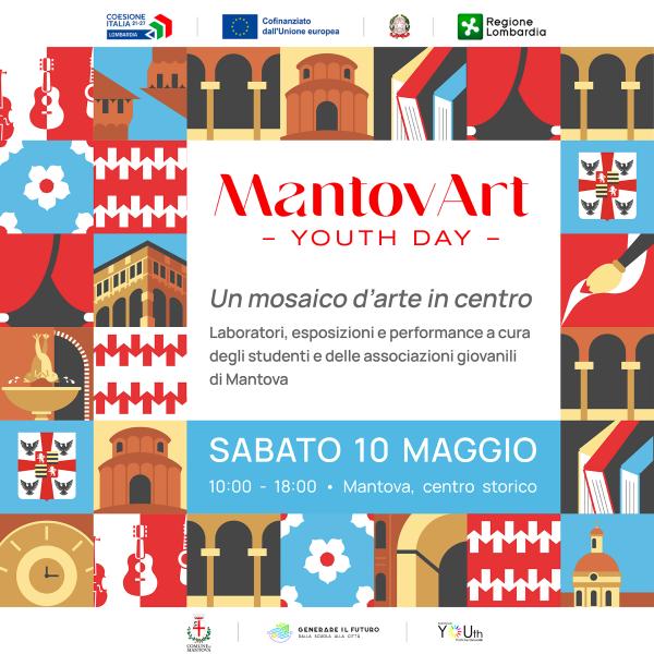 MantovArt Youth Day - un mosaico d'arte in centro -