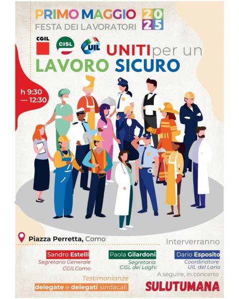 Uniti per un lavoro sicuro.