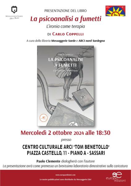 Presentazione libro "La psicoanalisi a fumetti", di Carlo Coppelli