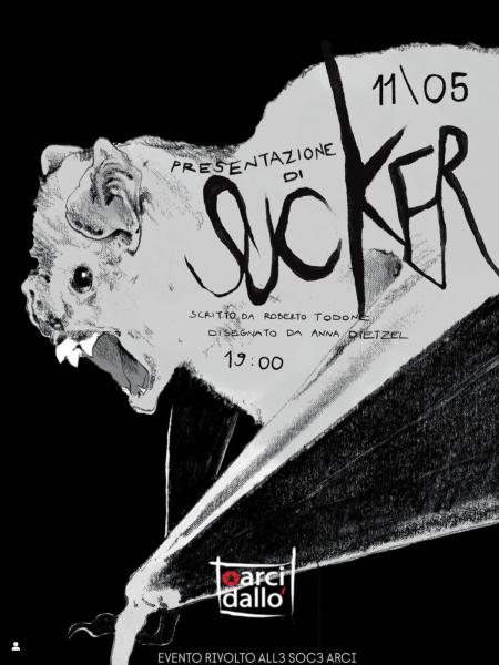 Presentazione del fumetto e inaugurazione della mostra "Sucker: una storia a fumetti di vampiri queer"