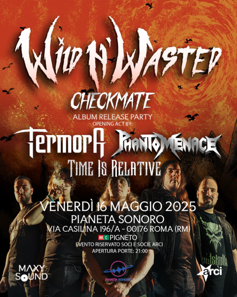 Wild N' Wasted + Termora + PhantoMenace + Time Is Relative Live