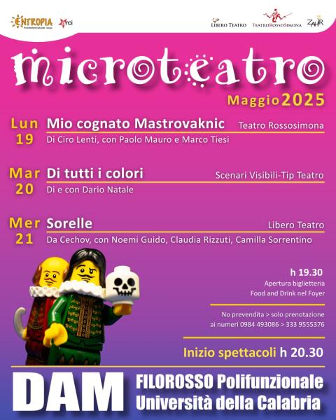 Microteatro 2025 - "Mio cognato Mastrovaknic"