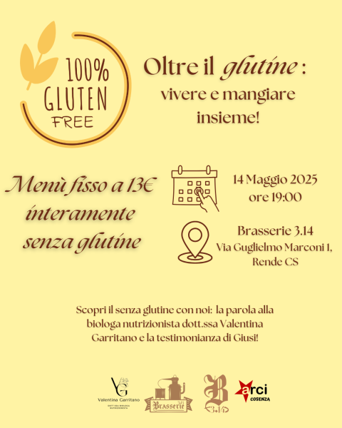 Oltre il Glutine: Vivere e Mangiare Insieme
