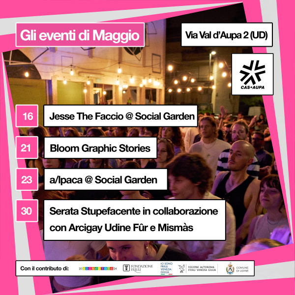 Calendario Maggio @ Social Garden