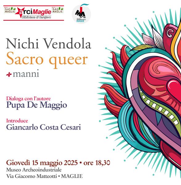 Presentazione "Sacro queer" di Nichi Vendola