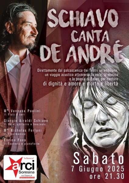SCHIAVO CANTA DE ANDRÉ