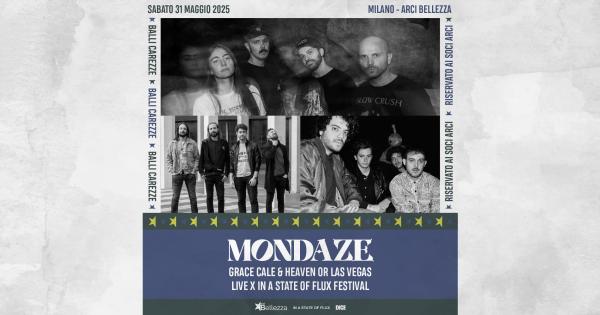 MONDAZE + GRACE CALE + HEAVEN OR LAS VEGAS